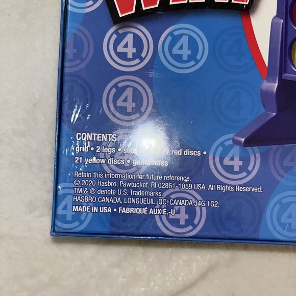 Connect 4 Classic Grid, 4 in a Row Game, Strategy Board Games for Kids Family - Picture 3 of 4